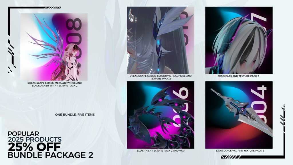 人気商品2025 25%オフバンドルパッケージ | Popular Products 2025 25% Off Bundle Package