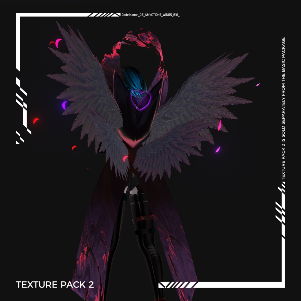 【リリース記念 50% OFF】夢界シリーズ:アフェクション・ウィング&バッジ with VFX | Affections Wings and Badge with VFX 50% off Release Day Price