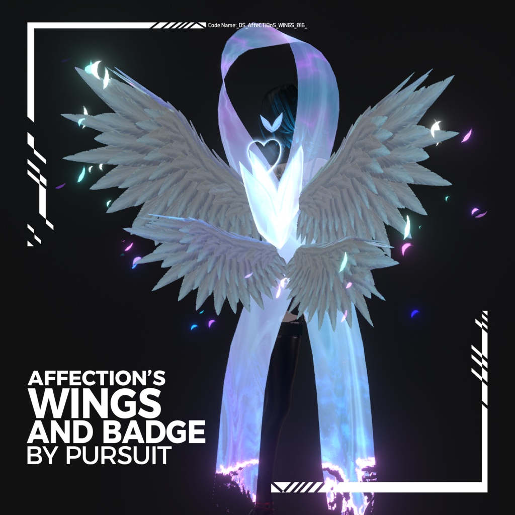 【リリース記念 50% OFF】夢界シリーズ:アフェクション・ウィング&バッジ with VFX | Affections Wings and Badge with VFX 50% off Release Day Price