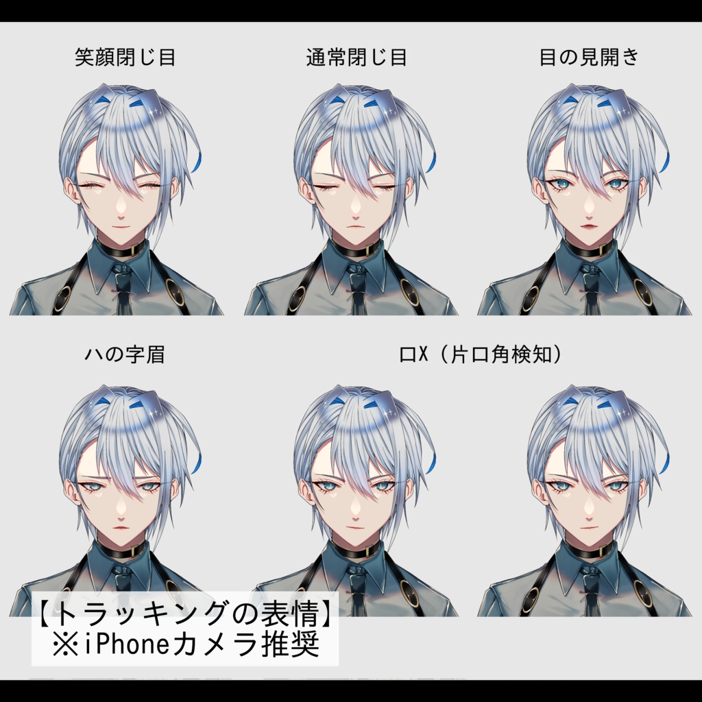 【限定1点】白髪の女性【Live2Dモデル】