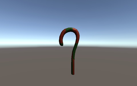 ステッキ(クリスマス柄)