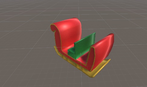 ソリ(サンタ仕様)