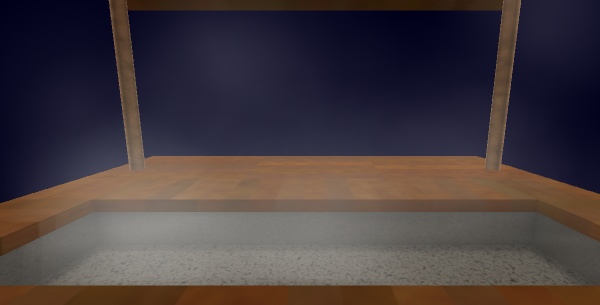 【湯煙】ぽかぽか足湯(屋根付き斗)