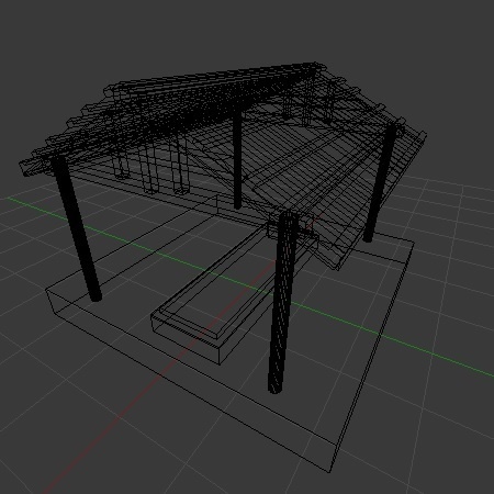 【湯煙】ぽかぽか足湯(屋根付き斗)
