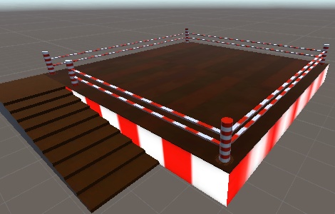 【太鼓・提灯付き斗】祭り会場2段やぐら