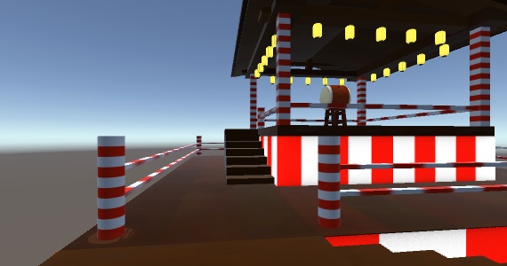 【太鼓・提灯付き斗】祭り会場2段やぐら