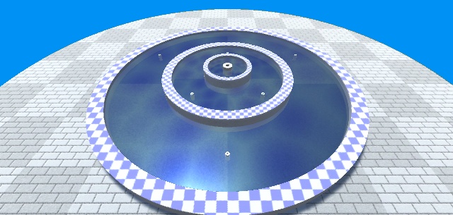 【噴水調節付き斗】憩いの噴水(3種デザイン)