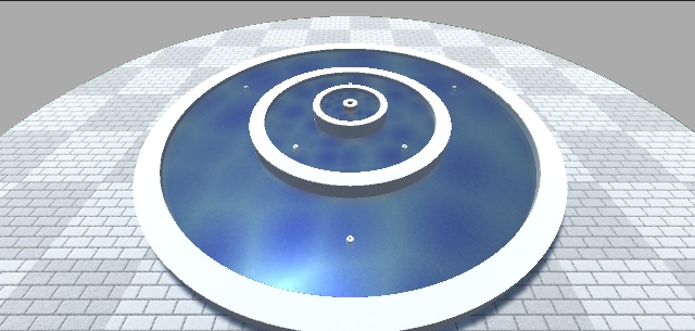 【噴水調節付き斗】憩いの噴水(3種デザイン)