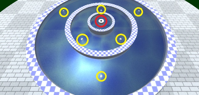 【噴水調節付き斗】憩いの噴水(3種デザイン)