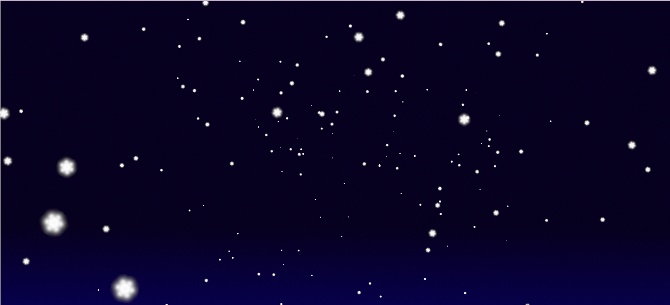 【ふわふわ】雪・吹雪エフェクト(5種セット)