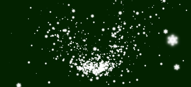 【ふわふわ】雪・吹雪エフェクト(5種セット)