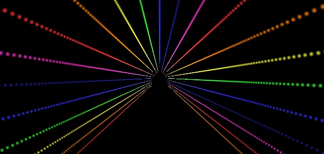 【共演のきらめき】光の道しるべ(パーティクル)