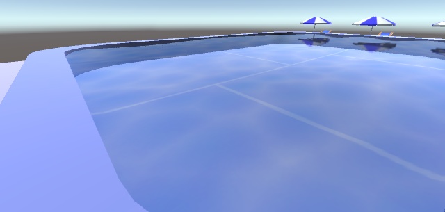 【気分は海外風】Sinプール(ビーチパラソル、チェア付)