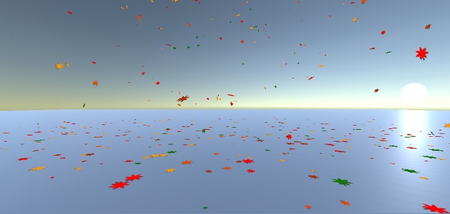 【紅葉パーティクル】秋のかけら(6種セット)