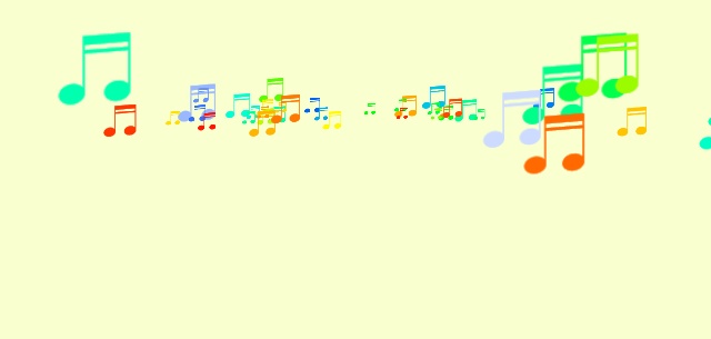 【5種付き斗】はねはね音符(無料パーティクル)