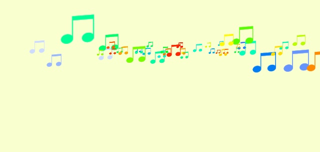 【5種付き斗】はねはね音符(無料パーティクル)