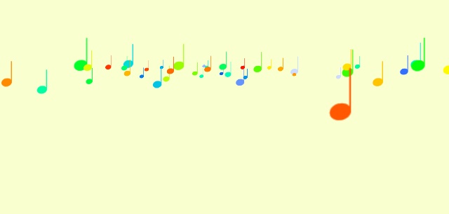 【5種付き斗】はねはね音符(無料パーティクル)