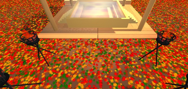 【ゆらめく灯り】篝火(かがりび)