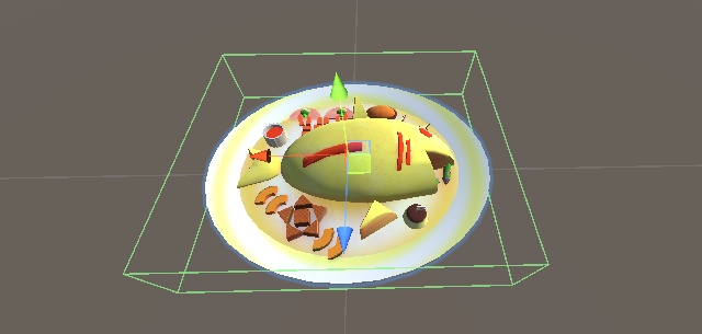 【シャープなオムライス】サメライス(無料)