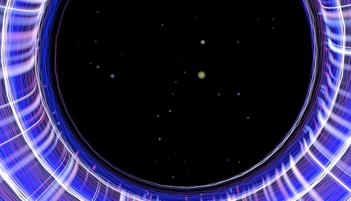 【繋がる異空間】ワームホール(パーティクル)