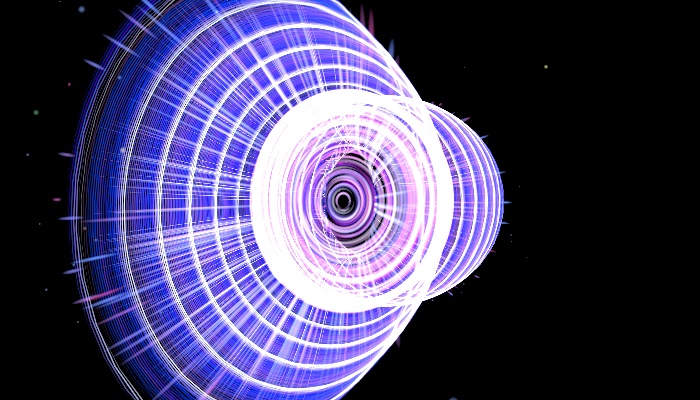 【繋がる異空間】ワームホール(パーティクル)