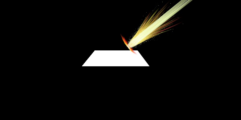 【一握のきらめき】流れゆく隕石(パーティクル)