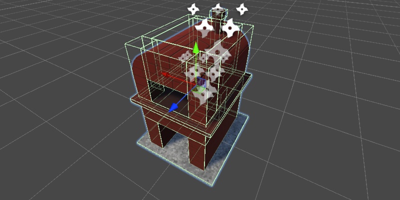 【ぽかぽか~な】ふっくらピザ釜(炎と煙付き斗)
