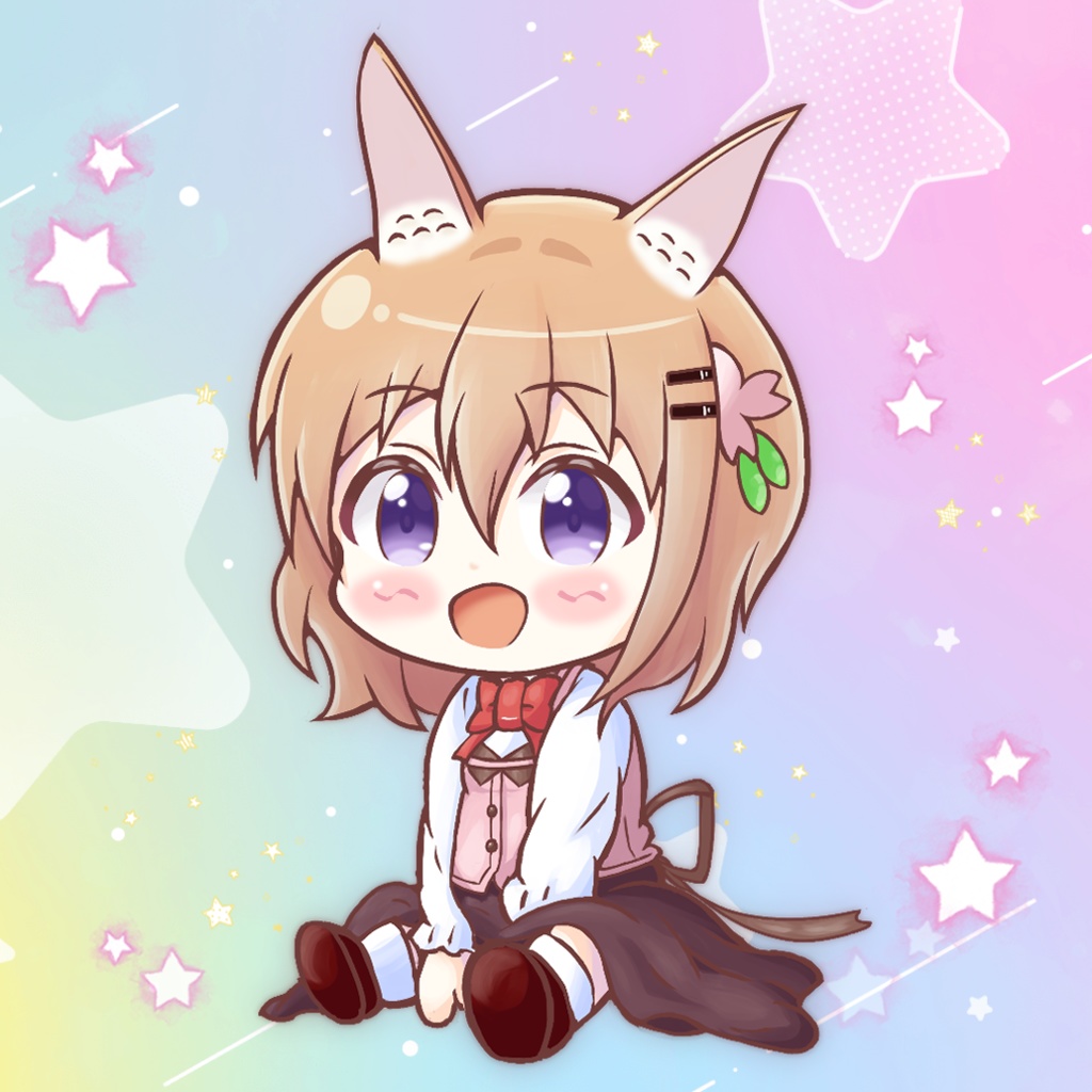【BOOTH限定】ココうさ アクリルキーホルダー 【ご注文はうさぎですか？】