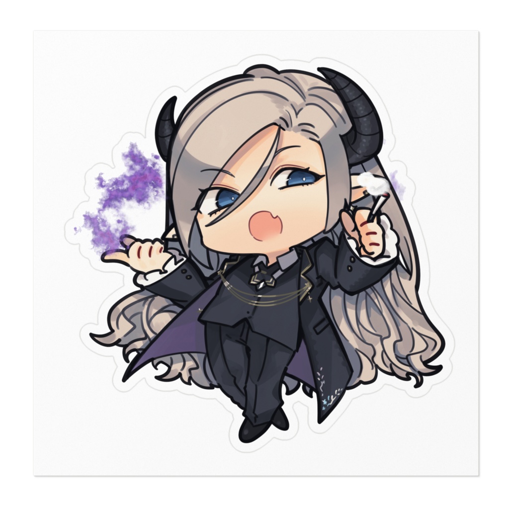 🎫ヤニーラカスハマーキ デフォルメステッカー(全2種・2タイプ)✨