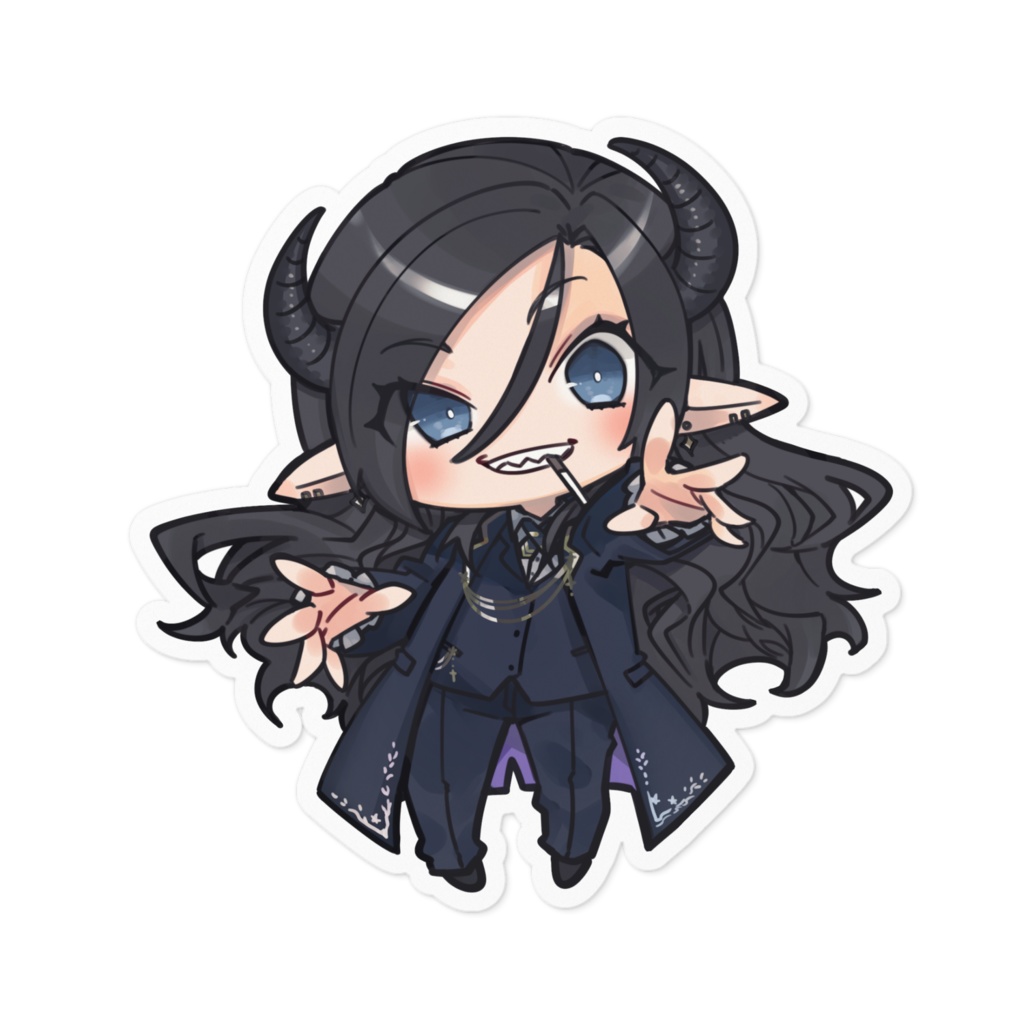 🎫ヤニーラカスハマーキ デフォルメステッカー(全2種・2タイプ)✨