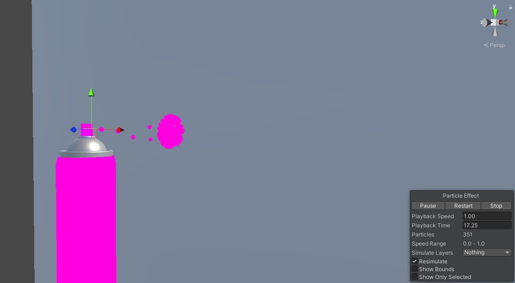 VRChatのAvatarに仕込める缶スプレー！