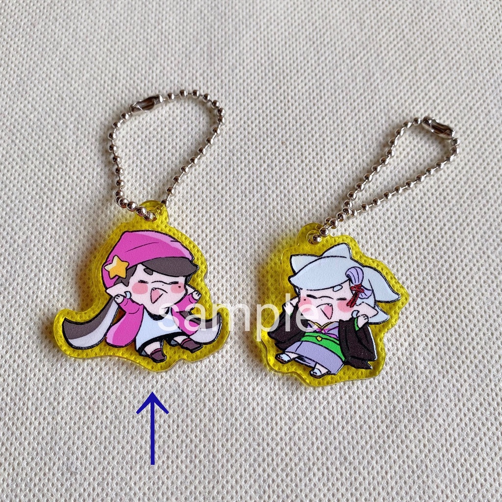 ちびアオリちゃんアクキー