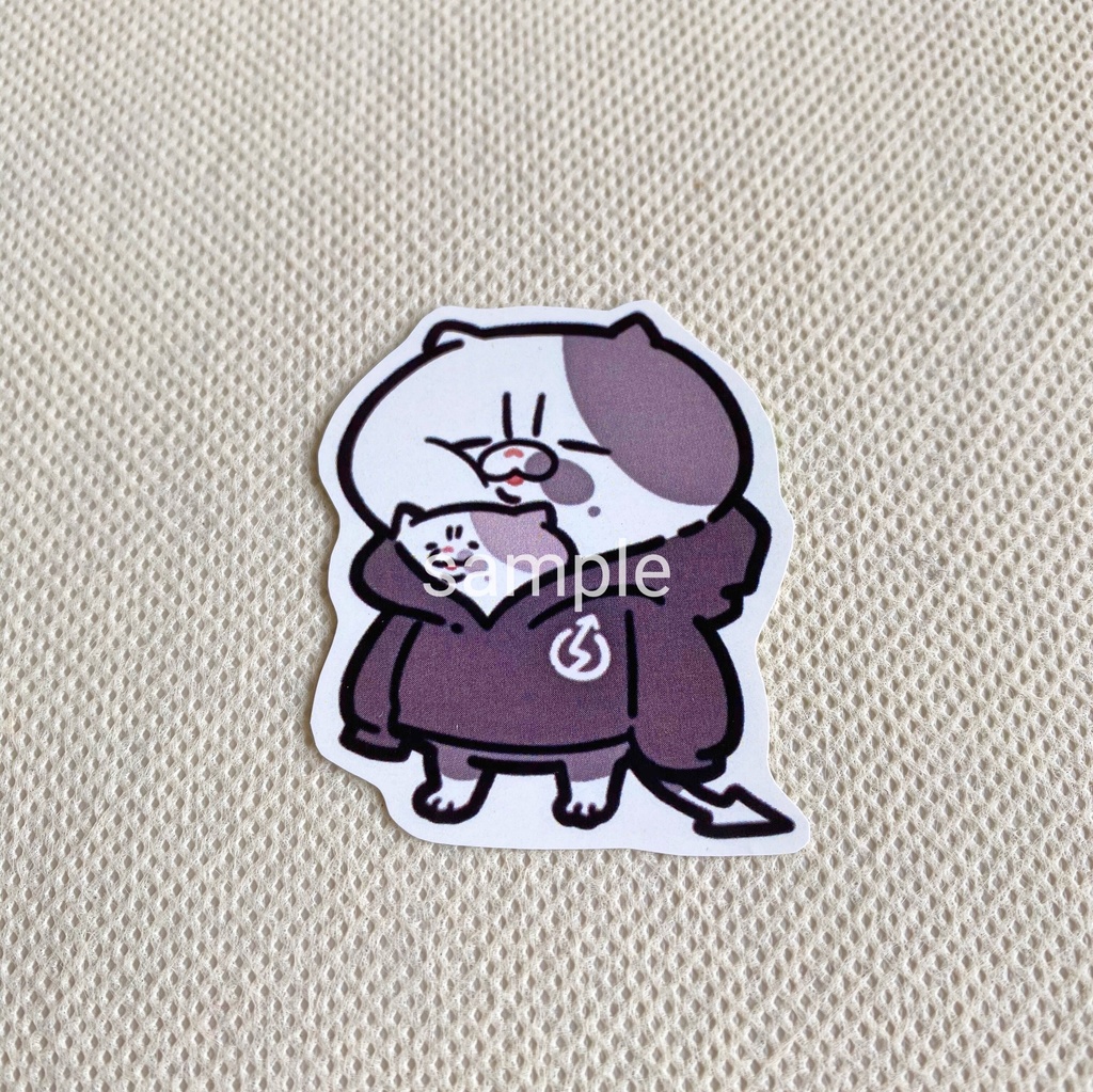 限界パーカージャッジくんステッカー