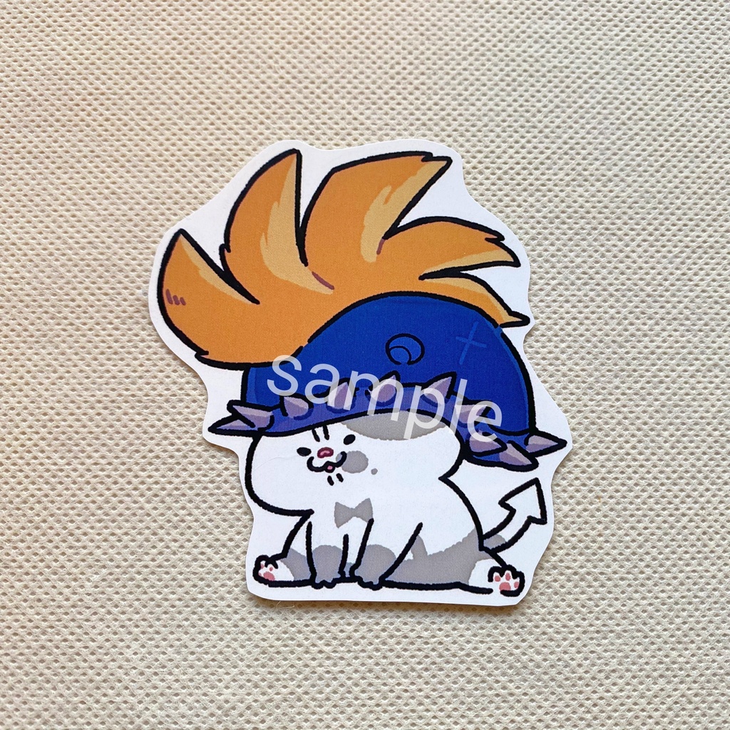 バーニングブロイダーコジャッジステッカー