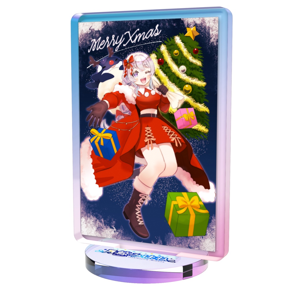 【12月限定】 月鯨みはね アクリルスタンド 2025Xmasエディション