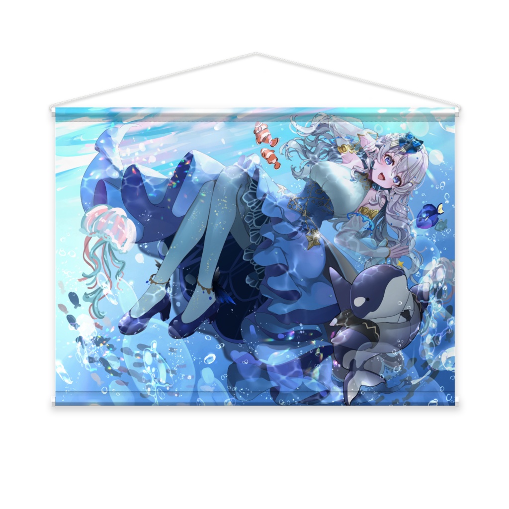 月鯨みはね タペストリー