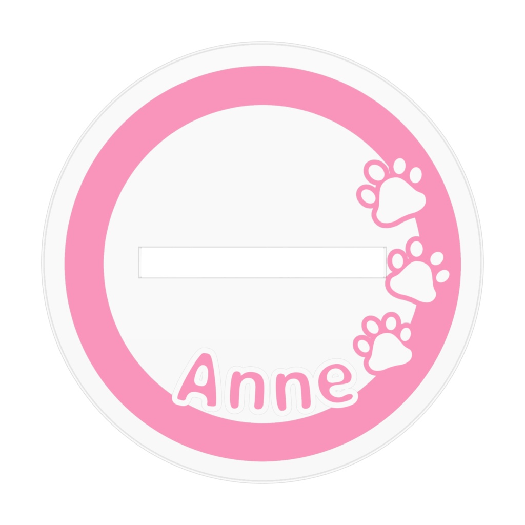 シャム猫のアン アクリルフィギュア