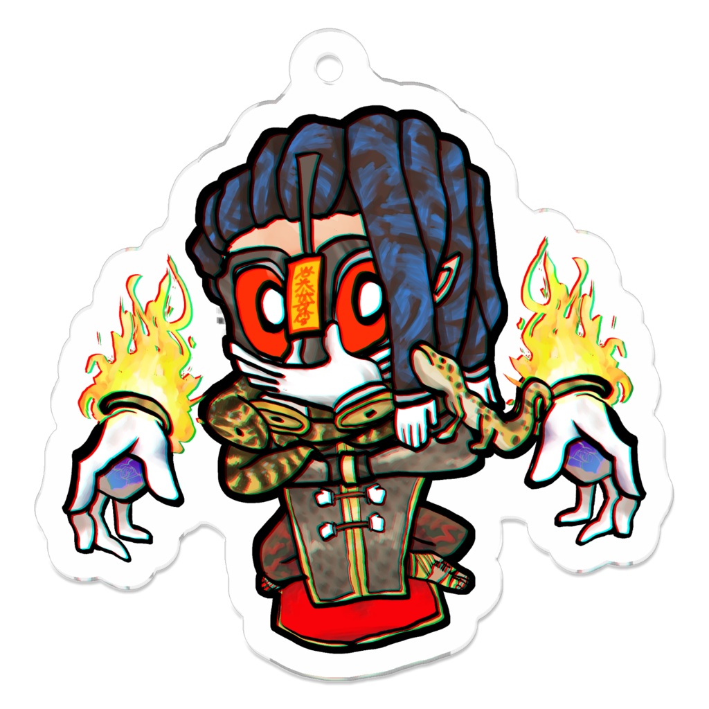 新衣装のデフォルメアクキー