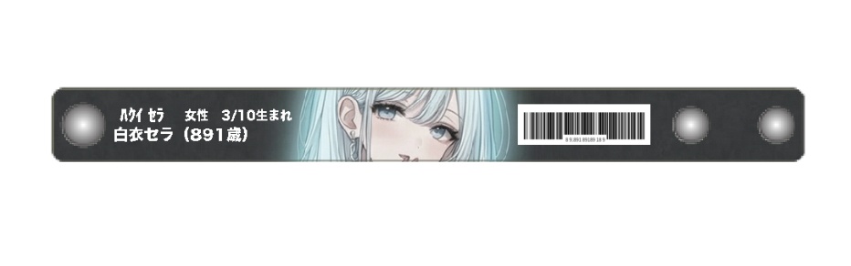 セラ医院リストバンド♡