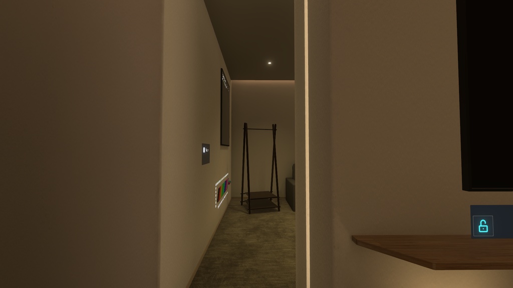 【VRChat】RBS BR03_Bedroom v2.0.0【睡眠ギミック設置済み】