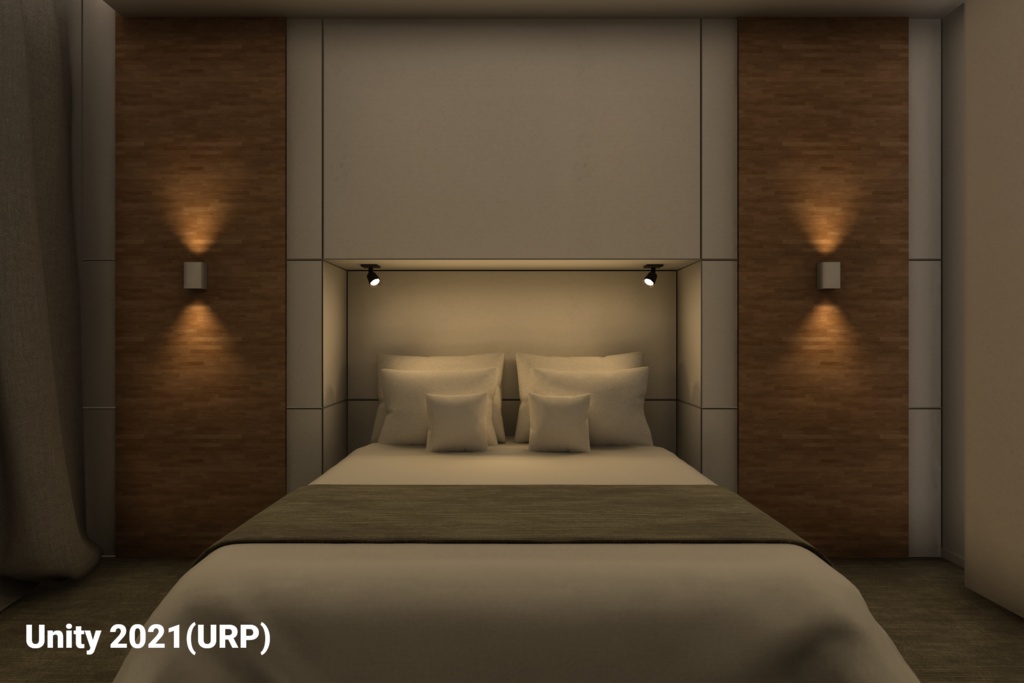 【VRChat】RBS BR03_Bedroom v2.0.0【睡眠ギミック設置済み】