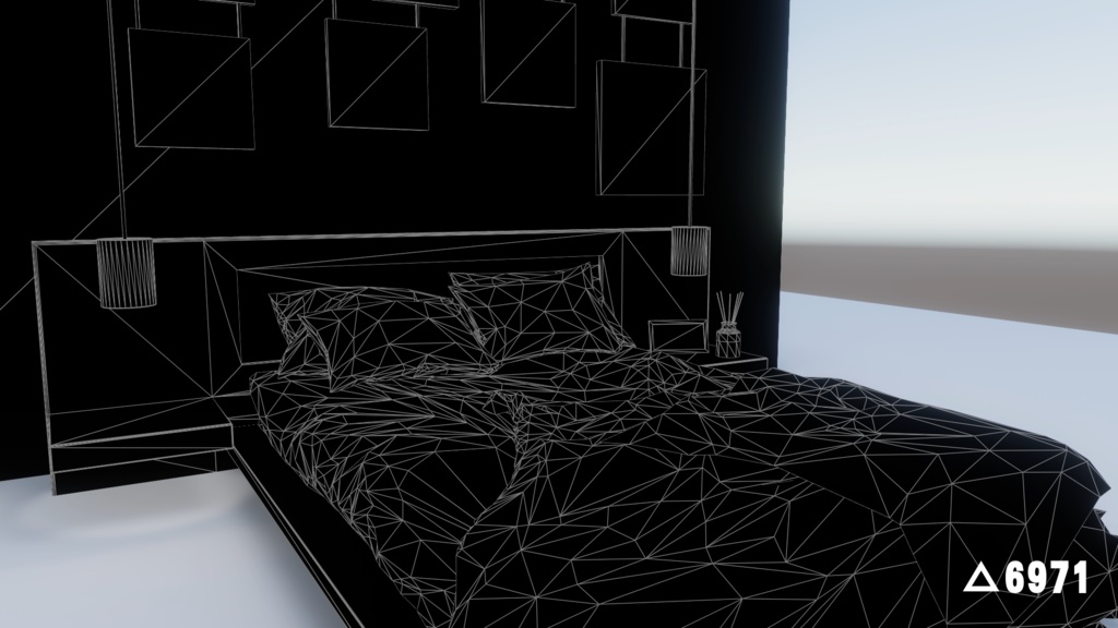 【睡眠ギミック搭載ベッド】RBS ModernBed-A