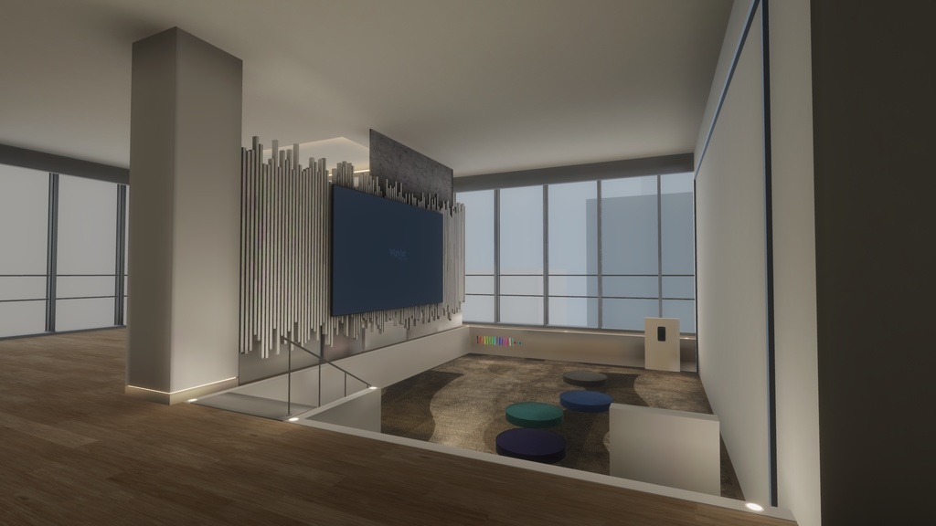 【Unity2022対応】らずべりー式 高層階のおうち(Lumo) + 自動生成ギャラリールーム【専用サポートGUI付属】