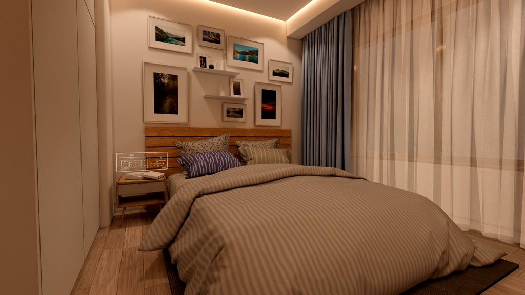 【SleepKit2 / SmartJoinLog同梱】RBS TinyBedroom005【PC / Quest / iOS対応】