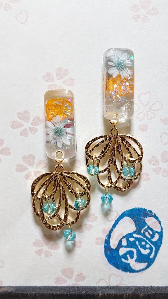 揺蕩う小花の耳飾りー刀剣乱舞ー初期刀-