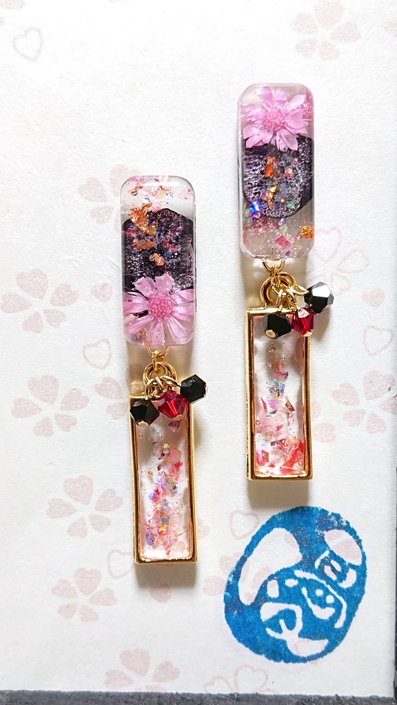 揺蕩う小花の耳飾りー刀剣乱舞ー初期刀-