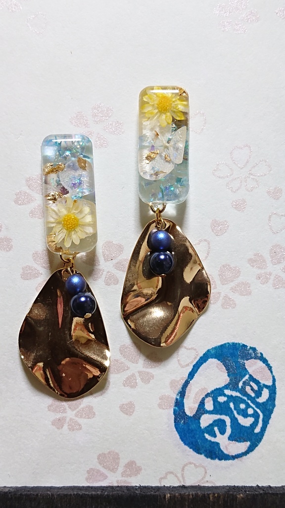 揺蕩う小花の耳飾りー刀剣乱舞ー初期刀-