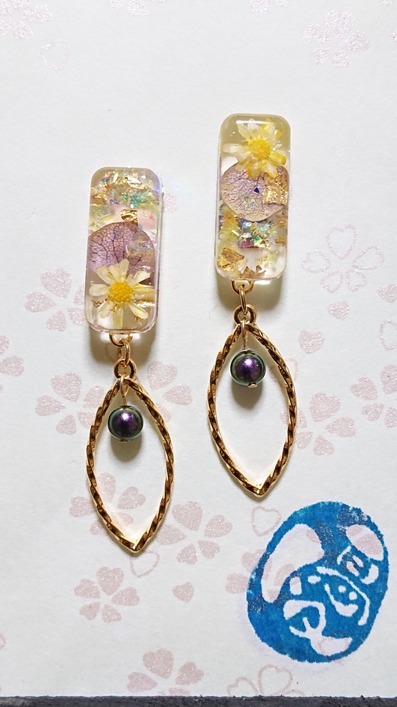 揺蕩う小花の耳飾りー刀剣乱舞ー初期刀-