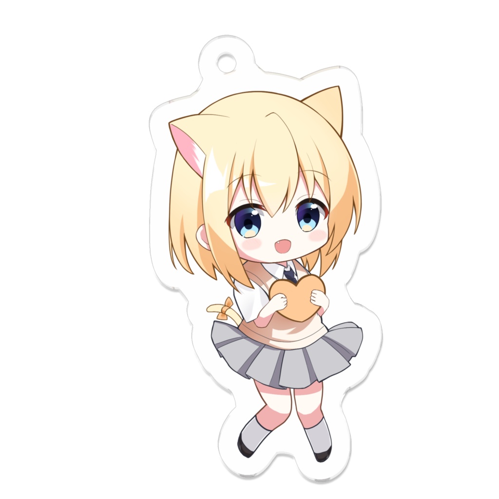 天樹にくろSDアクリルキーホルダー(ハート)
