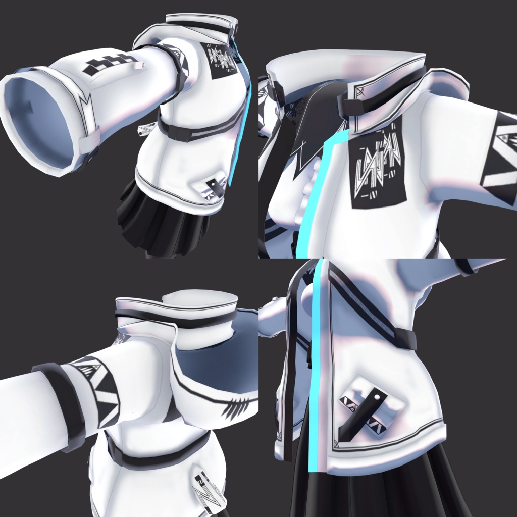 ゴスロリテックウェアREMAKE FULLSET【量産型のらきゃっとぷらす】